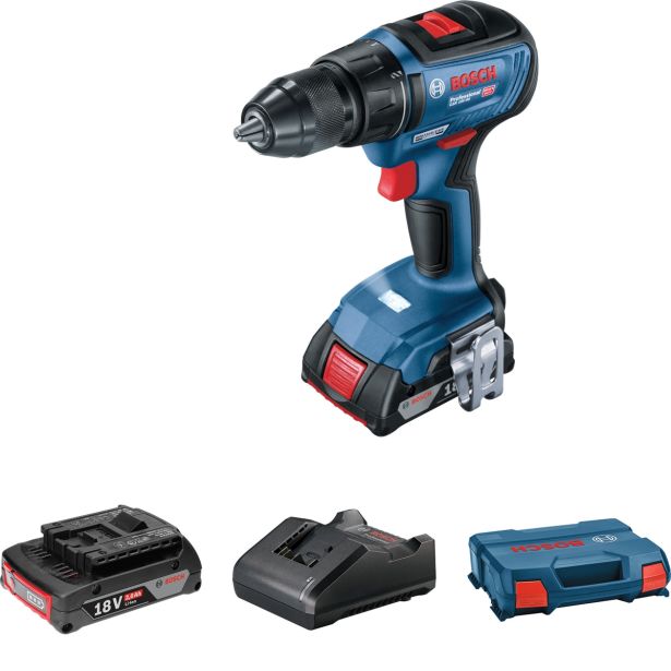 AKUMULATORSKI VRTALNIK BOSCH GSR 18V-50 + SET PROMO X-LINE