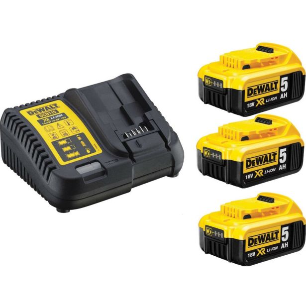 BATERIJE IN POLNILNIKI DEWALT DCB115P3