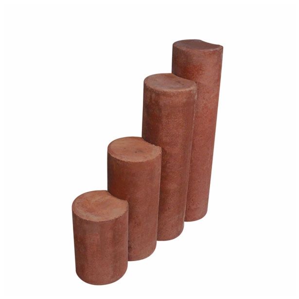 BETONSKI IZDELEK JARC PALISADA OKROGLA RJAVA FI 15X45 CM