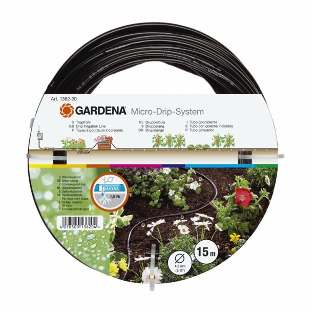 CEV ZA VODO GARDENA MD NADZEMNA ZALIVALNA CEV 4.6 MM (3/16) BREZ PRIK.