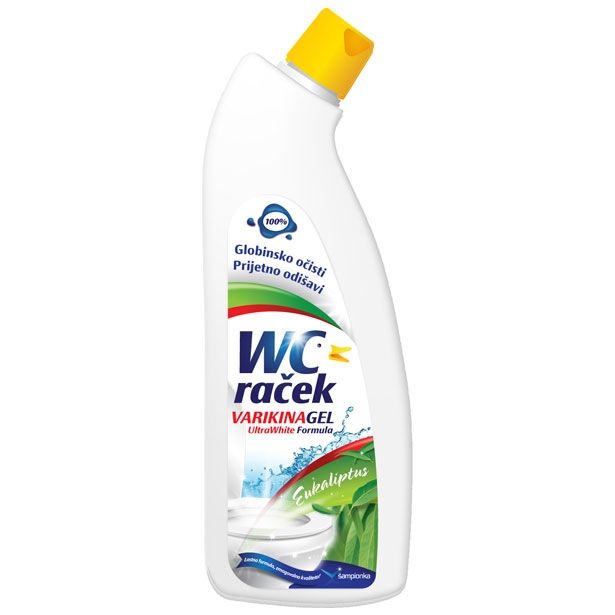 ČISTILO ZA WC, KOPALNICO ŠAMPIONKA DOM WC VARIKINA GEL 750 ML
