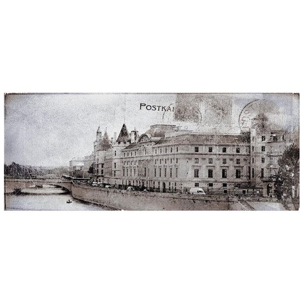 DEKOR ZA KERAM.PLOŠČICE CERAMICA KONSKIE POSTCARD GREY 2 INSERTO 20X50