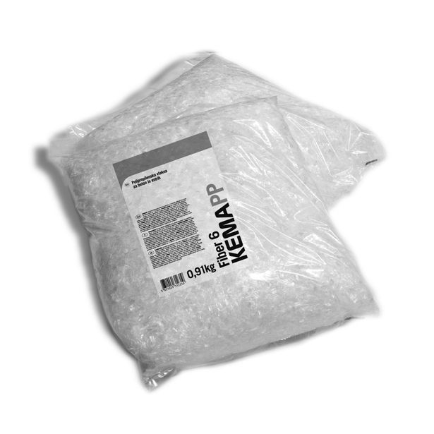 DODATEK ZA BETON IN MALTO KEMA KEMA PP FIBER 6 0.91KG POLIPROPILENSKA VLAKNA
