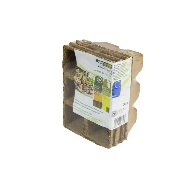 DODATEK ZA ZEMLJO WINDHAGER ŠOTNI LONČEK 6CM KVADRAT 24KOS