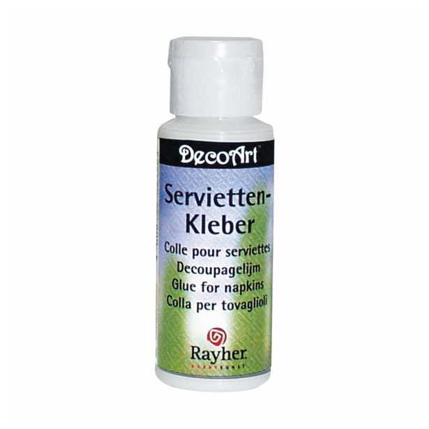 DROBNI ART.ZA USTVARJANJE RAYHER LEPILO ZA SERVETNO TEHNI- KO 59 ML