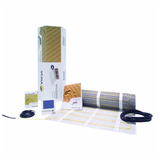 ELEKTRIČNO OGREVANJE VERIA QUICKMAT QM 2.5M2 - 375W 2C+T45 OGREVALNA PREPROGA 0.5X5M