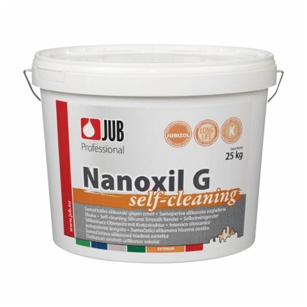 FASADNI OMET JUB JUBIZOL NANO FINISH S BEL 2 MM KOS=25KG