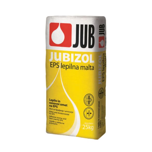 FASADNO LEPILO JUB EPS LEPILNA MALTA 25 KG RUMENA