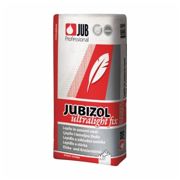 FASADNO LEPILO JUB JUBIZOL ULTRA LIGHT V SILOSU, JUL, RDEČA