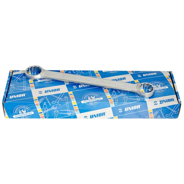GARNITURA RAVNIH OBROČNIH KLJUČEV UNIOR V KARTONU 6 - 22 MM/8-DELNA ART. 182/2ACB (612567)