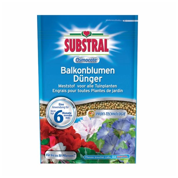 GNOJILO ZA OKR. RASTLINE SUBSTRAL OSMOCOTE ZA BALKONSKE RASTLINE, 6MES 750G