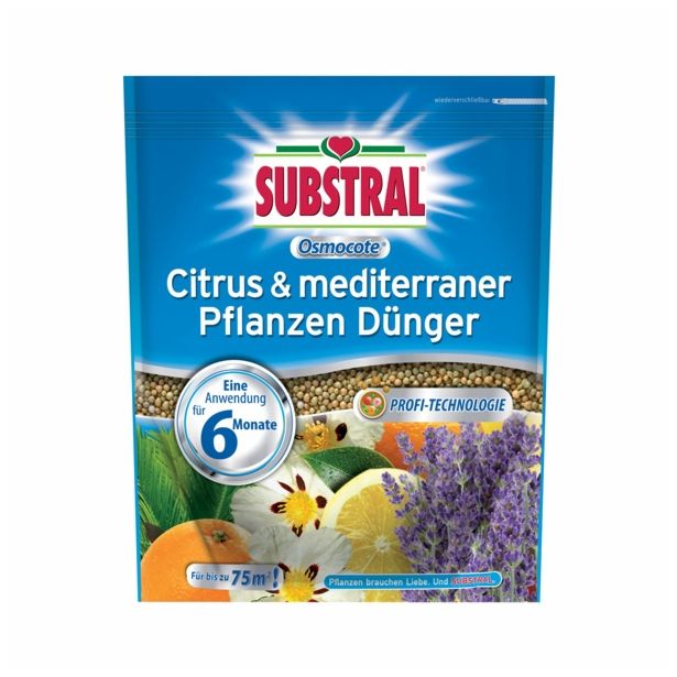 GNOJILO ZA OKR. RASTLINE SUBSTRAL OSMOCOTE ZA CITRUSE IN DR MEDIT.RASTLINE,6MES 1500G