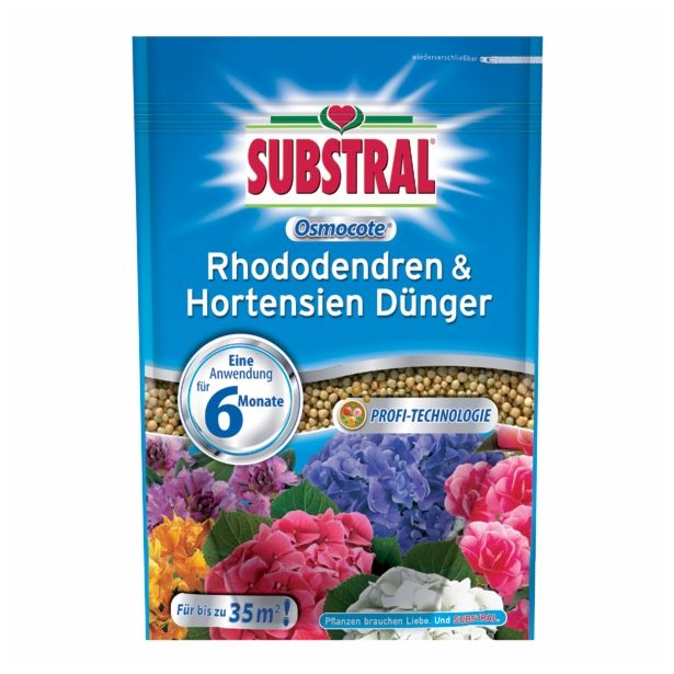 GNOJILO ZA OKR. RASTLINE SUBSTRAL OSMOCOTE ZA RODODENDRONE IN HORTENZIJE 750 G 6 MES