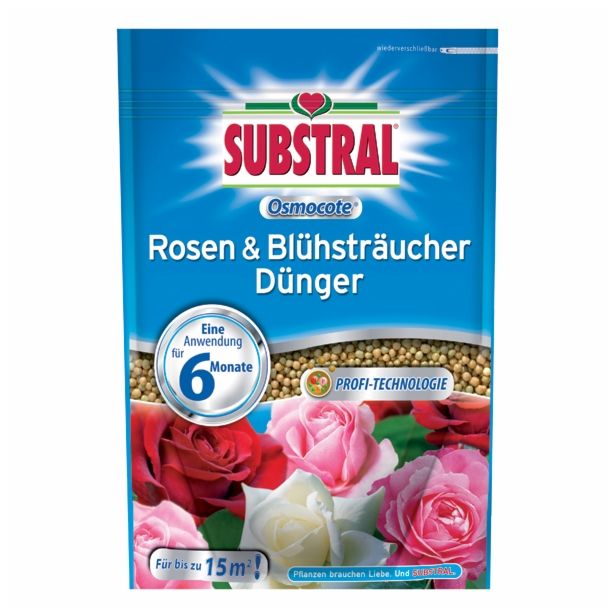 GNOJILO ZA OKR. RASTLINE SUBSTRAL OSMOCOTE ZA VRTNICE IN CVETOČE GRMOVNICE 750 G