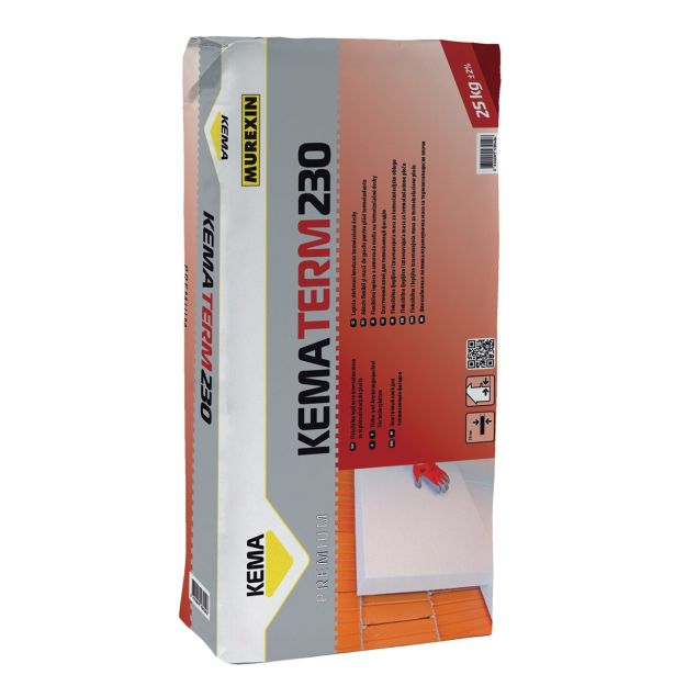GRADBENO LEPILO KEMA KEMATERM 230 SIV 25KG - FASADNO LEPILO