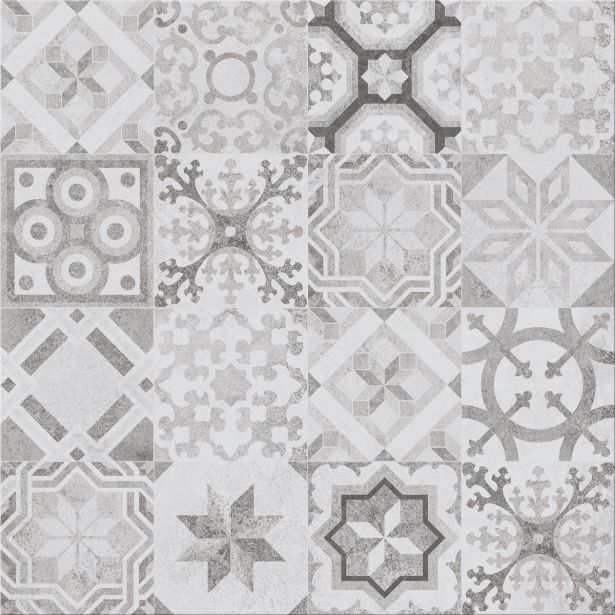 GRES PLOŠČICA CERSANIT CONCRETE STYLE INSERTO PATCHWORK 42X42