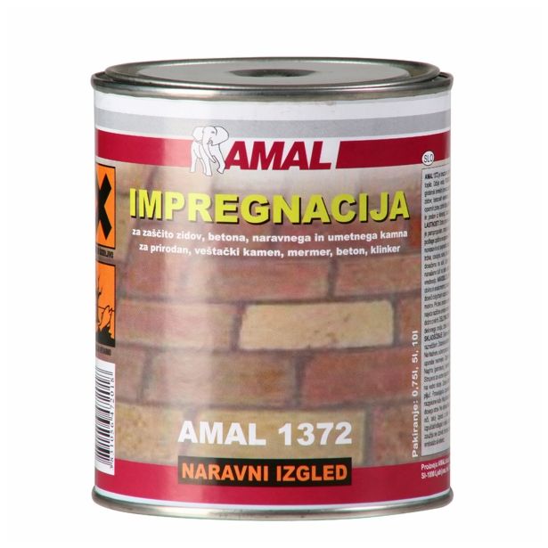 IMPREGNACIJSKO ZAŠČITNO SREDSTVO AMAL 1372 NARAVNI IZGLED 0.75L ZA KAMEN IN BETON