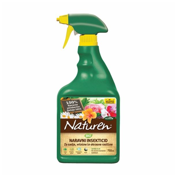 INSEKTICID NATUREN NATUREN ZA OKRASNE RASTLINE 750 ML