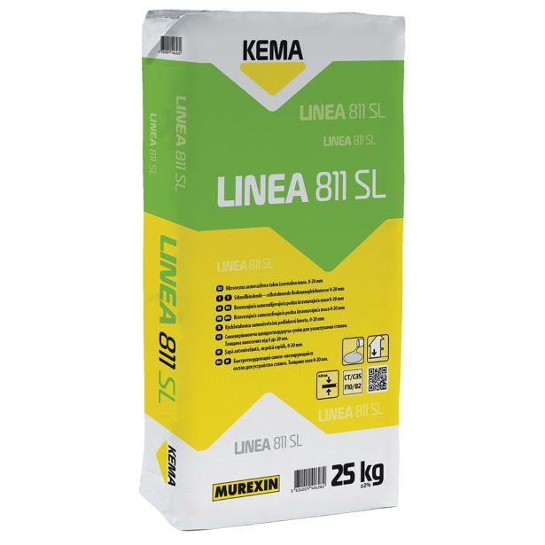 IZRAVNALNA TALNA MASA KEMA LINEA 811 SL 25 KG