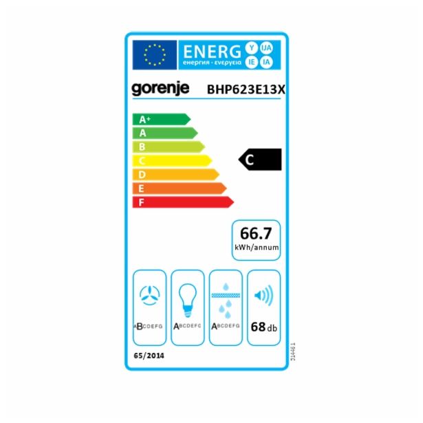 IZVLEČNA KUHINJSKA NAPA GORENJE BHP623E13X