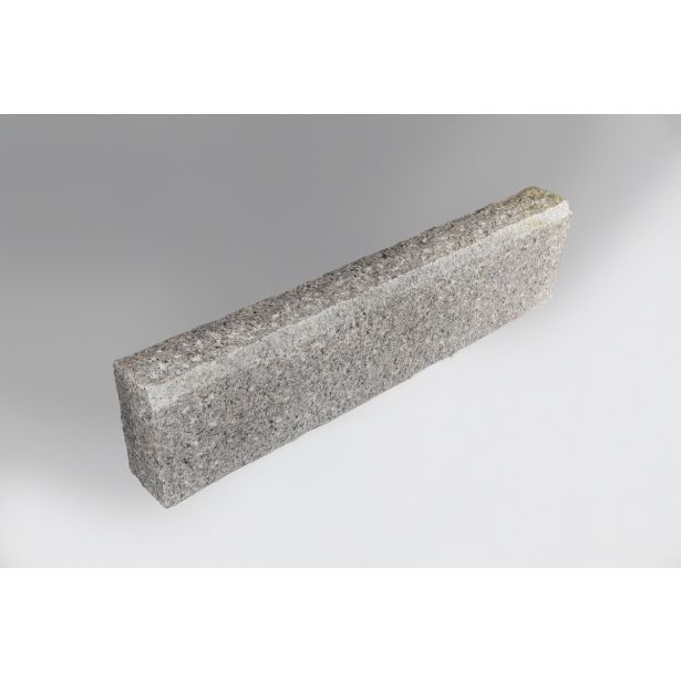 KAMNITI ROBNIK MARMOR TAUBEN GRAU ŠPIČEN 100X24X11 CM