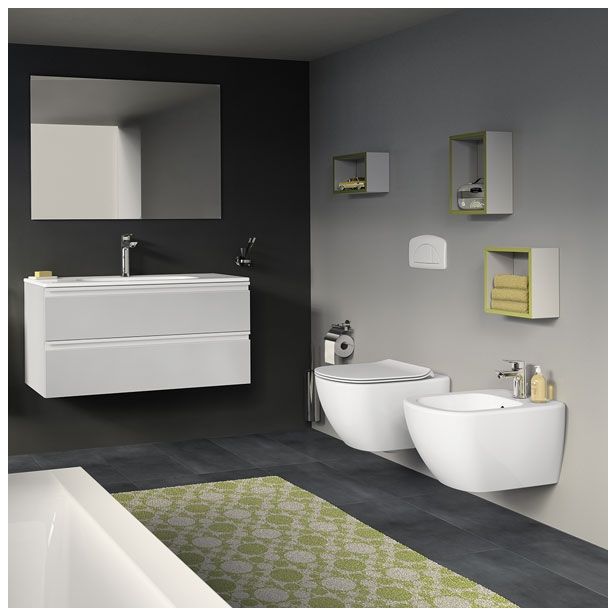 KERAMIČNA WC ŠKOLJKA IDEAL STANDARD TESI VISEČA