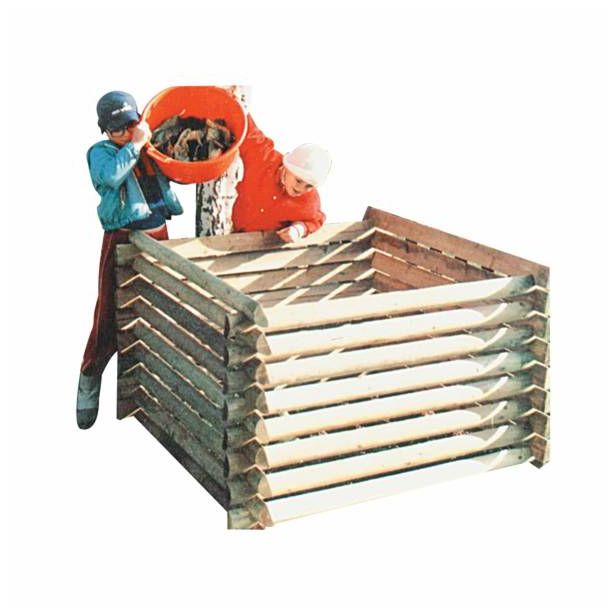 KOMPOSTNIK IMONT 125X125X75 CM, IZ POLOBLI SMREKA, TIP 910