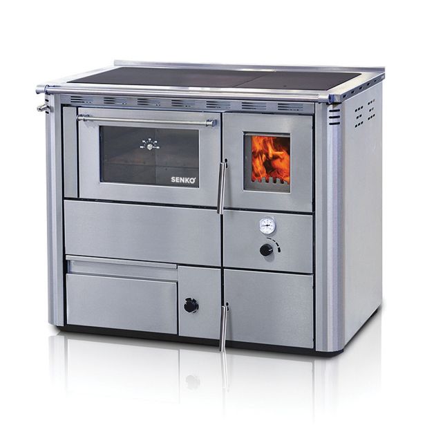 KOTEL ZA ETAŽNO OGREVANJE SENKO CENTRAL C-35 INOX DESNI, S PEČICO