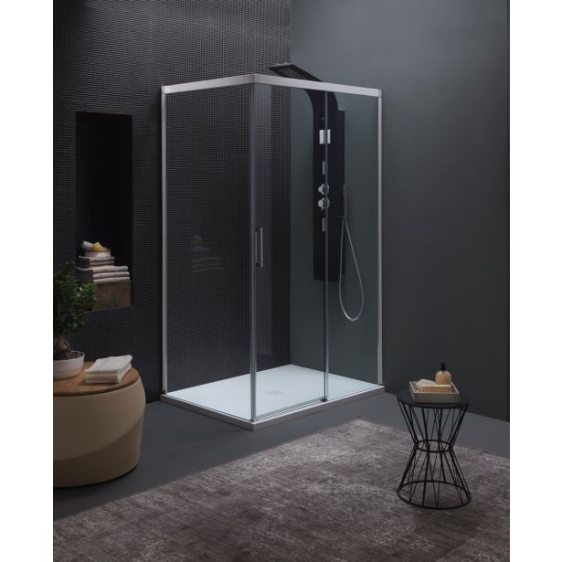 KOTNA KABINA ZA PRHANJE KOLPA SAN TK 120X90/K-L MONTES SILV