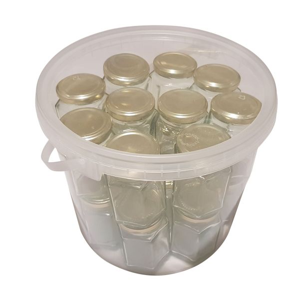 KOZARCI S POKROVI V VEDRU 116 ML, 20 DELNO