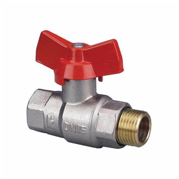 KROGLIČNI VENTIL KOVINA KV 165M 31.75MM(5/4 -) ZN METULJČEK