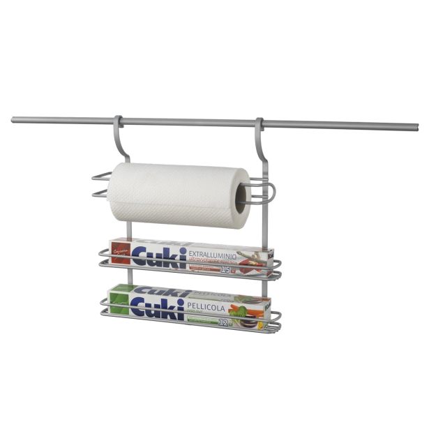 KUHINJSKO POLIČNO STOJALO METALTEX 35X8X38 CM CITY ZA PEKI PAPIR, FOLIJO, BRISAČKE