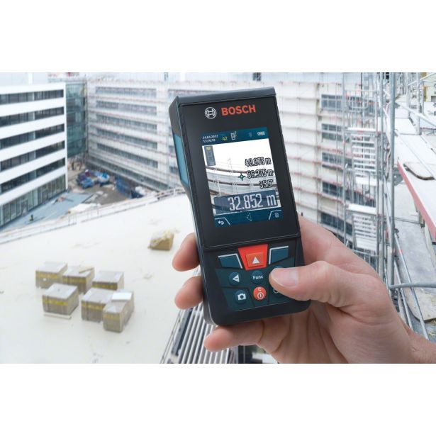 LASERSKI MERILNIK RAZDALJ BOSCH GLM 120 C PROFESSIONAL