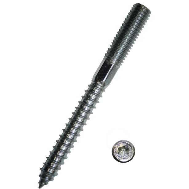 LESNI HANGER VIJAK 10X180 A2F KOVINSKO LESNI NAVOJ