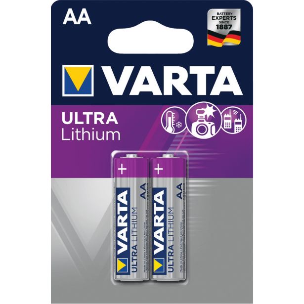 LITIJ BATERIJSKI VLOŽEK VARTA PROFESSIONAL LITHIUM AA BL/2