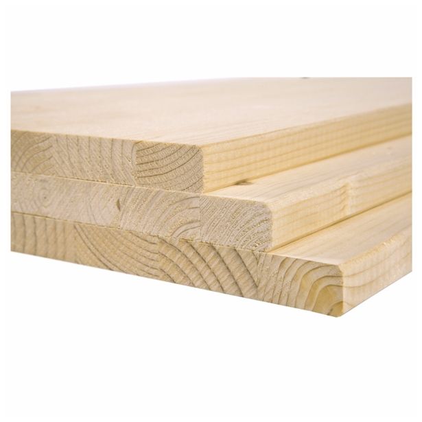 MASIVNA LEPLJENA PLOŠČA SCHWEIGHOFER SMREKA 1200X400X27 MM STANDARD, B/C KVALITETA