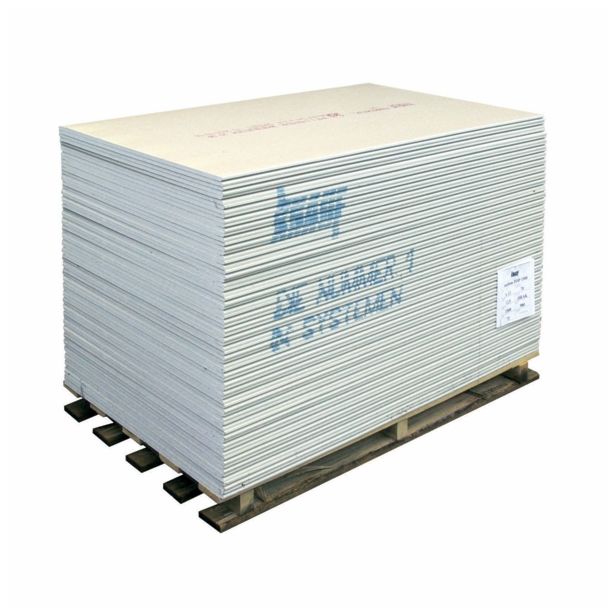 MAVČNA PLOŠČA KNAUF SUPER GKB 12.5MM 90X130CM PALETA=66KOS BCTEST01