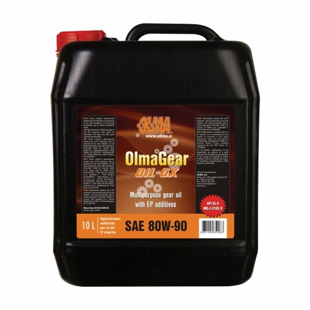 OLJE ZA MENJ. IN DIFERENC OLMA OLMAGEAR OIL GX 80W90 10 LIT / R1 / P80 / JC