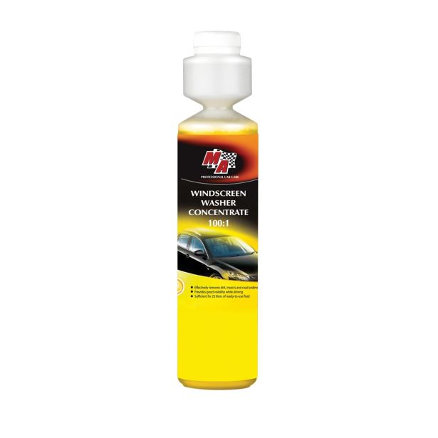 MOJE AUTO TEKOČINA ZA VETROBRANSKO STEKLO 1:100 LIMONA 250ML
