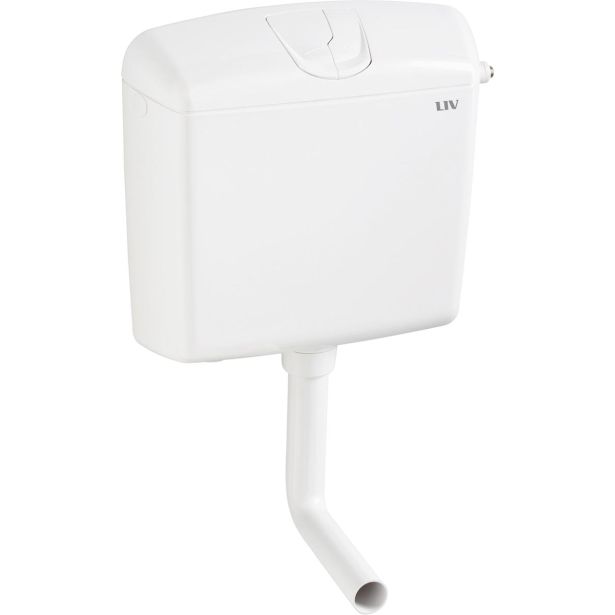 NADOMETNI WC SPLAKOVALNIK LIV CRYSTAL DUO BELI