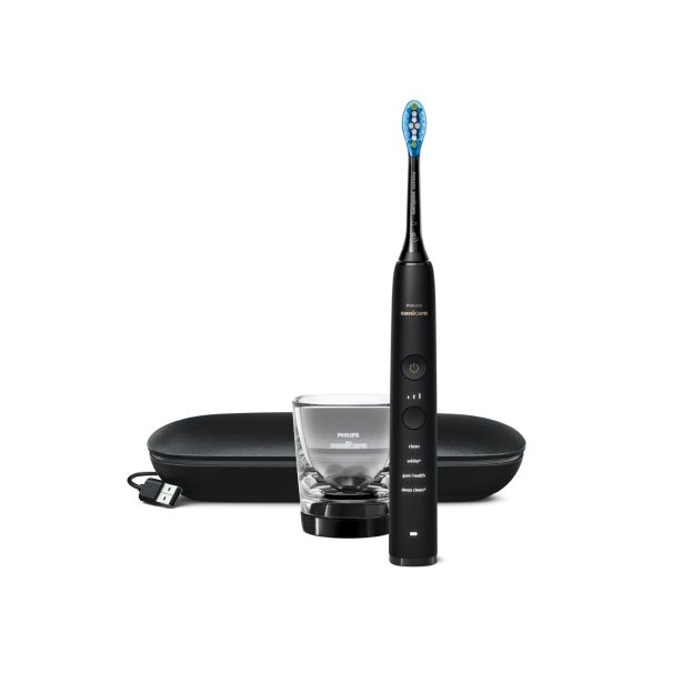 NEGA ZOB SONICARE HX9911/09 DIAMOND CLEAN ČRNA