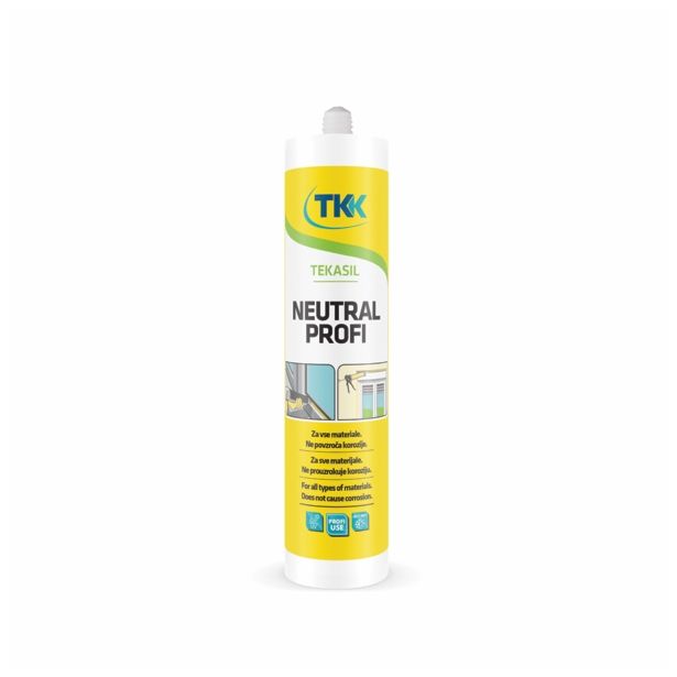 NEVTRALNI SILIKON TEKASIL PROFI TRANSPARENT 300ML