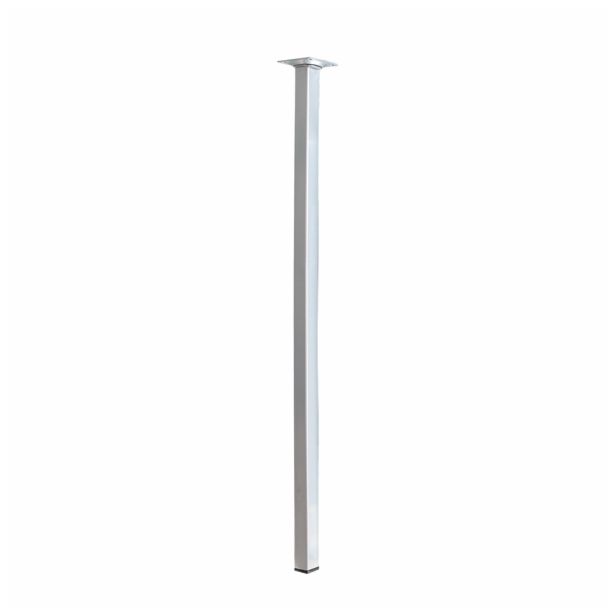 NOGA ZA POHIŠTVO HETTICH DIY 24X24X700 MM SREBRNA