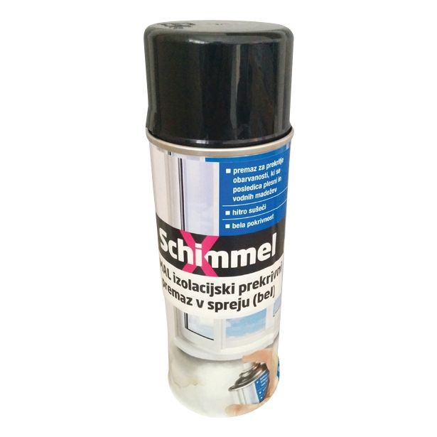 ODSTRANJEVALEC PLESNI AMAL SCHIMMEL-X IZOLACIJSKI PREMAZ V SPREJU BEL 400ML