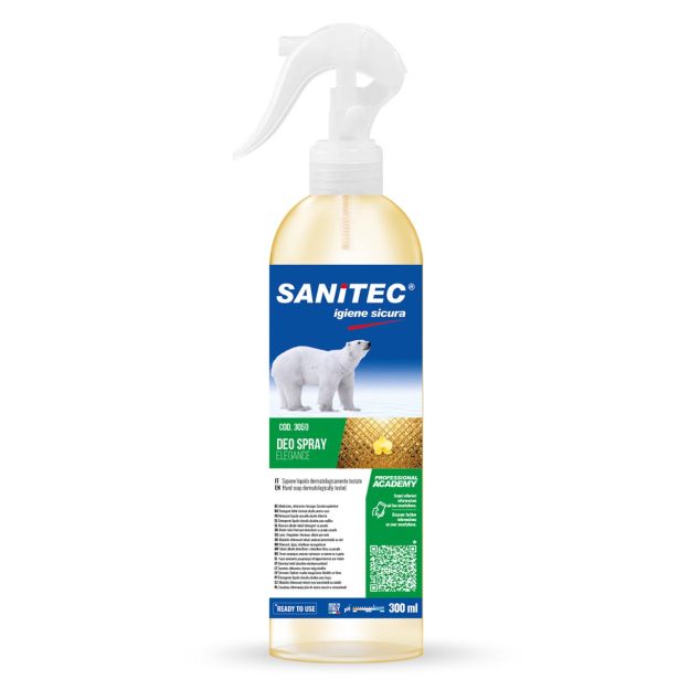 OSVEŽILEC ZRAKA V SPREJU SANITEC DEOSPRAY, ELEGANCE ARGAN 300 ML