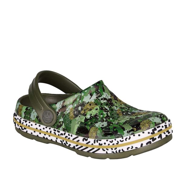 OTROŠKI COKLI LINDO ARMY GREEN CAMO 32/33