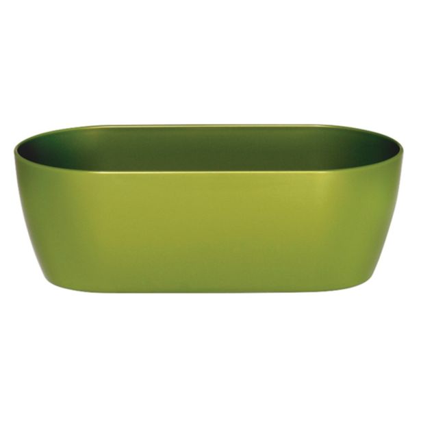 PE NOTRANJI LONEC KOSMAČ-KRUŠEC ZA DVE CVETLICI 26 CM BAMBUS