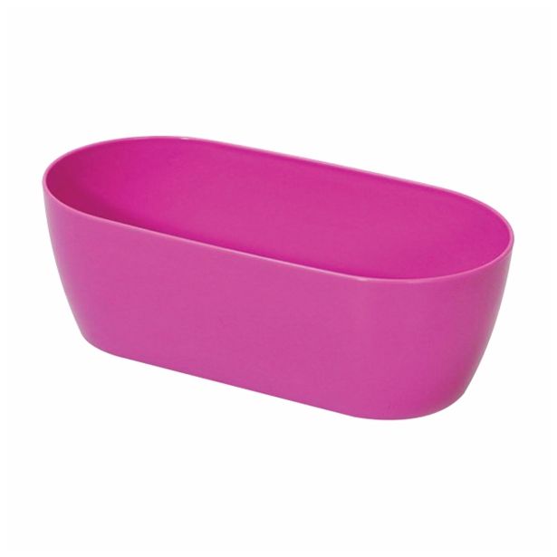 PE NOTRANJI LONEC KOSMAČ-KRUŠEC ZA DVE CVETLICI 26 CM ROZA