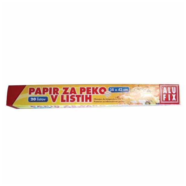 PEKI PAPIR ALUFIX V LISTIH 38X42 CM 20/1