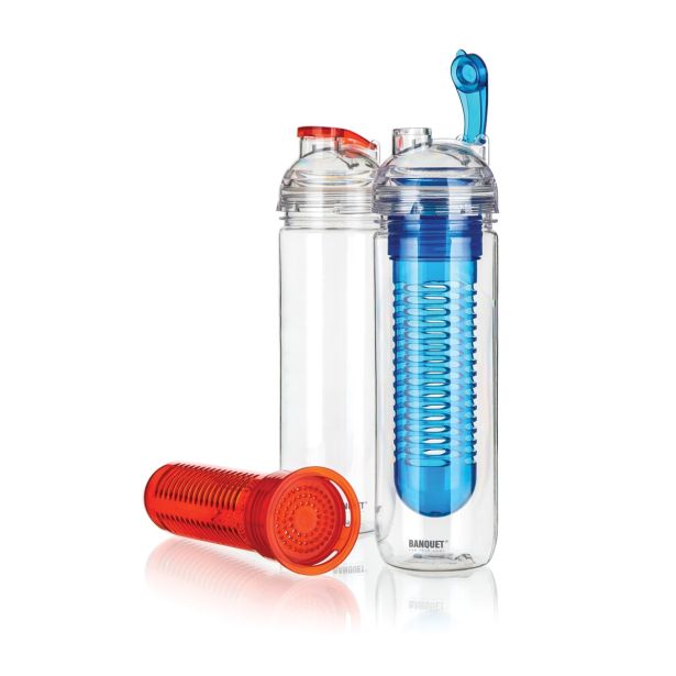 PLASTENKA ZA VODO BANQUET SWITCH, 500 ML RDEČA TRITAN BREZ BPA
